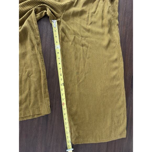 Lisa Bayne Pants Striped Parker 25” Wide Leg Usa Made Artful Home S - Picture 8 of 10